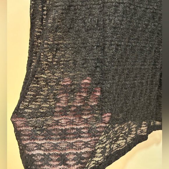 Torrid Black Sheer Fitted Crew Tee NWT 00 - Picture 7 of 14